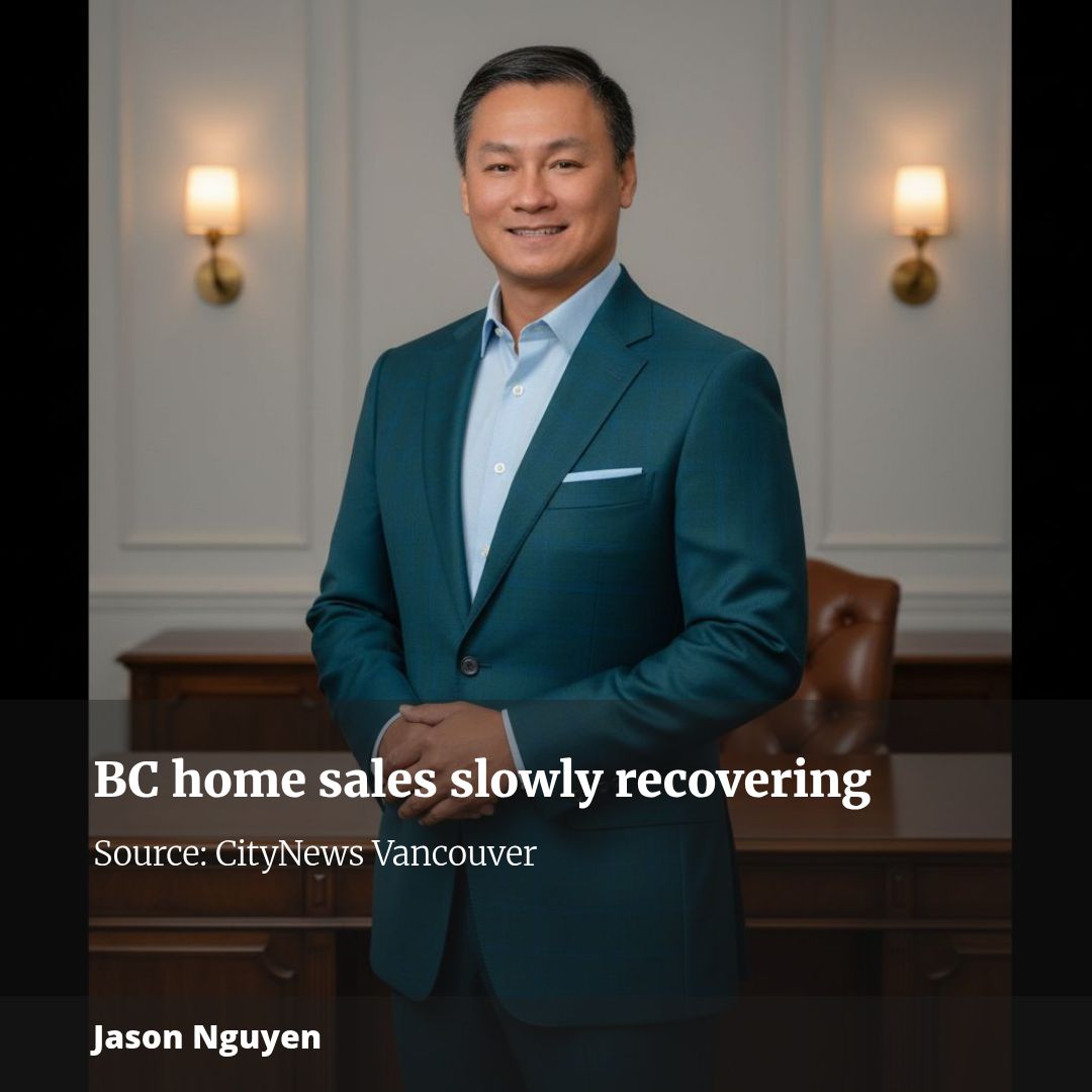 Home sales remain low but recovering slowly, says BCREA